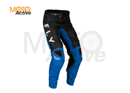 Брюки для мотокросса FLY RACING KINETIC KORE, синие/черные